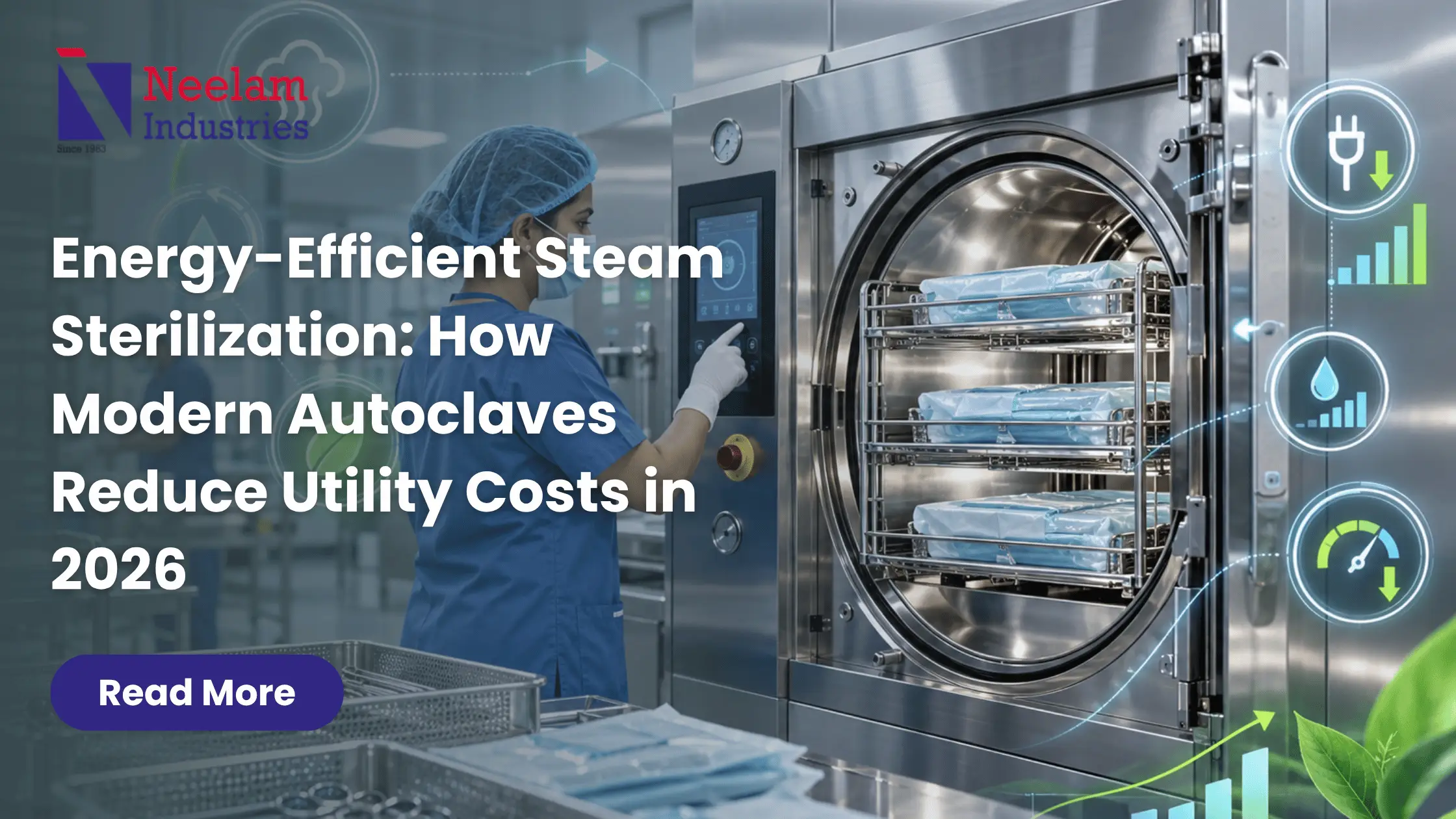 Energy Efficient Steam Sterilization How Modern Autoclaves Reduce Utility Costs in 2026