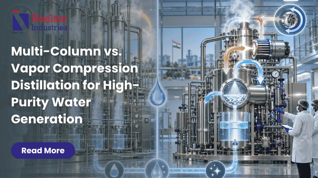 Multi Column vs. Vapor Compression Distillation for High Purity Water Generation